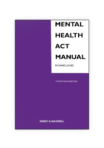 Mental Health Act Manual - 26th Edition