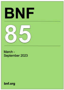 BNF 85 (British National Formulary) March 2023