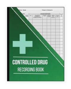 Controlled Drug Register - Hardback (100 pages)