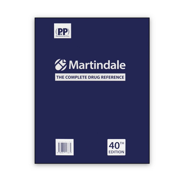 Martindale: The Complete Drug Reference (40th Edition)