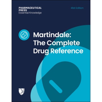 Martindale: The Complete Drug Reference 41st Edition
