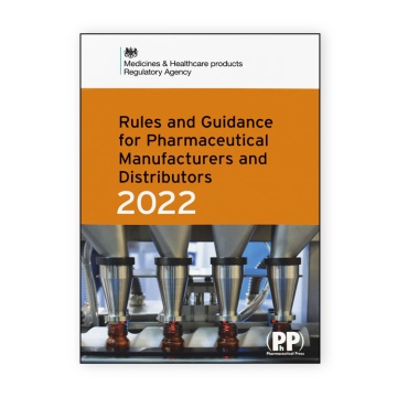 Rules and Guidance for Pharmaceutical Manufacturers and Distributors 2022 (The Orange Guide)
