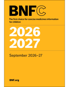 BNF for Children (BNFC) 2026-2027